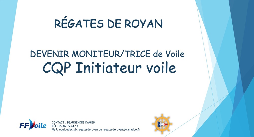 formation CQP IV ROYAN