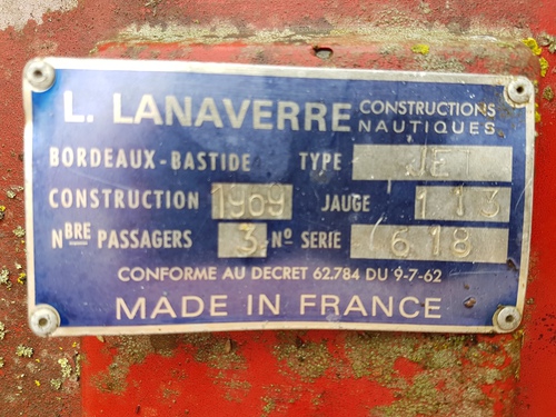Plaque Lanaverre